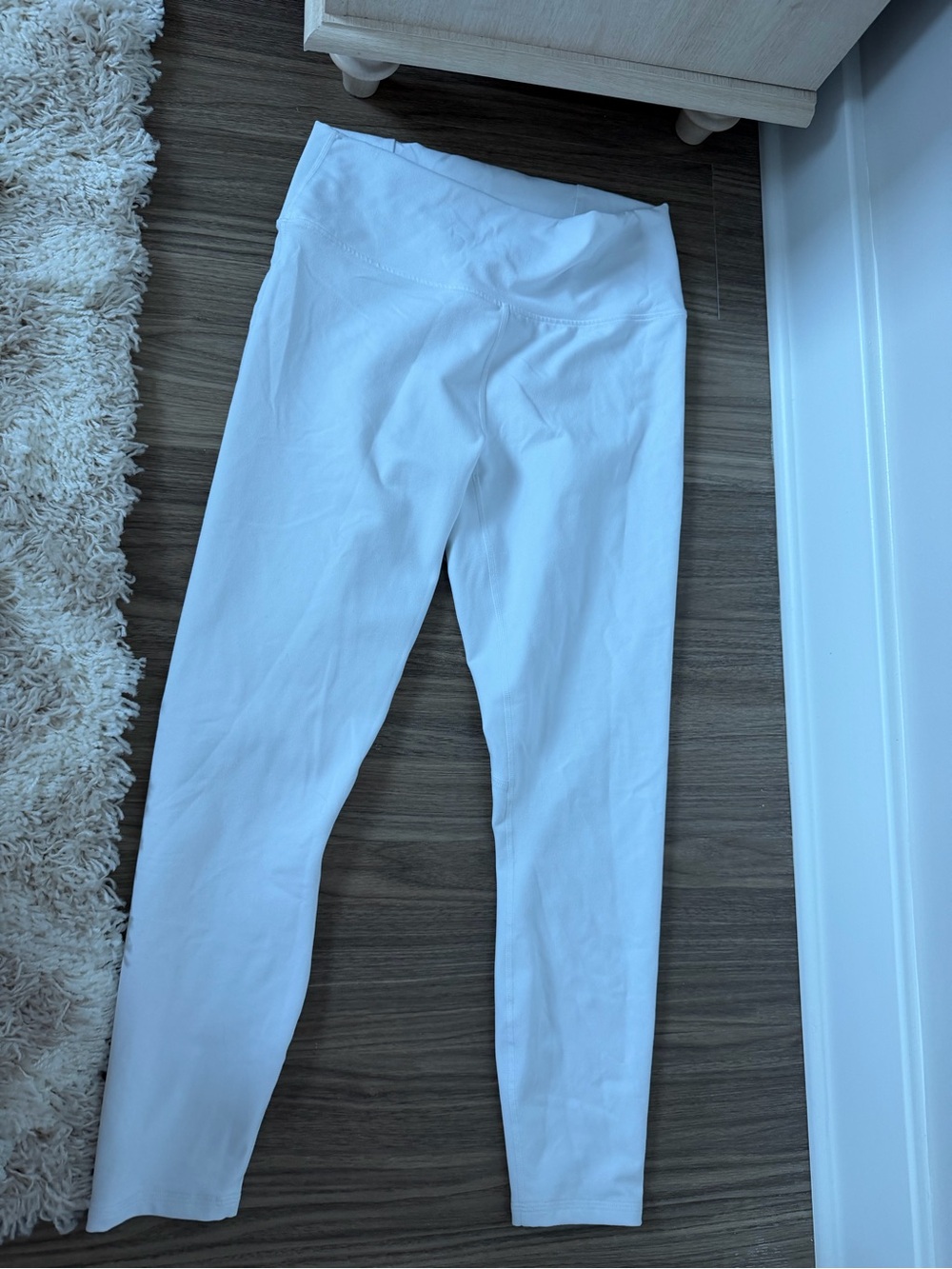 Women’s White Stretch Leggings